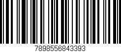 Código de barras (EAN, GTIN, SKU, ISBN): '7898556843393'
