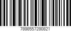 Código de barras (EAN, GTIN, SKU, ISBN): '7898557280821'
