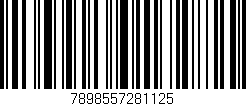 Código de barras (EAN, GTIN, SKU, ISBN): '7898557281125'