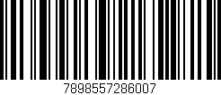 Código de barras (EAN, GTIN, SKU, ISBN): '7898557286007'