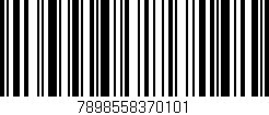Código de barras (EAN, GTIN, SKU, ISBN): '7898558370101'