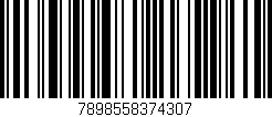 Código de barras (EAN, GTIN, SKU, ISBN): '7898558374307'