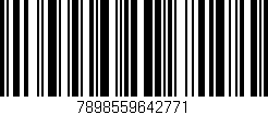 Código de barras (EAN, GTIN, SKU, ISBN): '7898559642771'