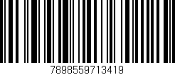 Código de barras (EAN, GTIN, SKU, ISBN): '7898559713419'
