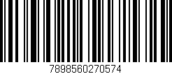 Código de barras (EAN, GTIN, SKU, ISBN): '7898560270574'