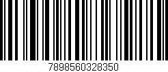 Código de barras (EAN, GTIN, SKU, ISBN): '7898560328350'