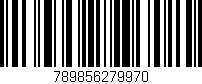 Código de barras (EAN, GTIN, SKU, ISBN): '789856279970'