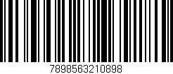 Código de barras (EAN, GTIN, SKU, ISBN): '7898563210898'