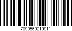 Código de barras (EAN, GTIN, SKU, ISBN): '7898563210911'