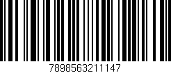 Código de barras (EAN, GTIN, SKU, ISBN): '7898563211147'