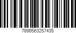 Código de barras (EAN, GTIN, SKU, ISBN): '7898563257435'