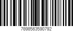 Código de barras (EAN, GTIN, SKU, ISBN): '7898563590792'