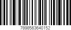 Código de barras (EAN, GTIN, SKU, ISBN): '7898563640152'