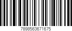Código de barras (EAN, GTIN, SKU, ISBN): '7898563671675'