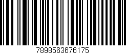 Código de barras (EAN, GTIN, SKU, ISBN): '7898563676175'