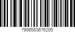 Código de barras (EAN, GTIN, SKU, ISBN): '7898563676205'