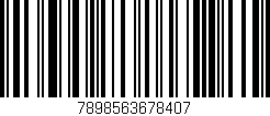 Código de barras (EAN, GTIN, SKU, ISBN): '7898563678407'