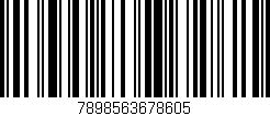 Código de barras (EAN, GTIN, SKU, ISBN): '7898563678605'