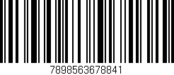 Código de barras (EAN, GTIN, SKU, ISBN): '7898563678841'