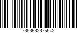 Código de barras (EAN, GTIN, SKU, ISBN): '7898563875943'