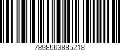 Código de barras (EAN, GTIN, SKU, ISBN): '7898563885218'
