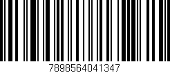Código de barras (EAN, GTIN, SKU, ISBN): '7898564041347'