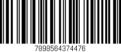 Código de barras (EAN, GTIN, SKU, ISBN): '7898564374476'