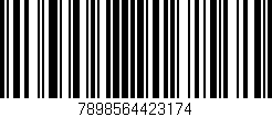 Código de barras (EAN, GTIN, SKU, ISBN): '7898564423174'