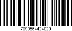 Código de barras (EAN, GTIN, SKU, ISBN): '7898564424829'