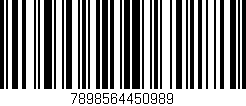 Código de barras (EAN, GTIN, SKU, ISBN): '7898564450989'