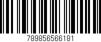 Código de barras (EAN, GTIN, SKU, ISBN): '789856566181'