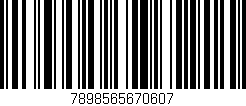 Código de barras (EAN, GTIN, SKU, ISBN): '7898565670607'