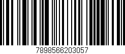 Código de barras (EAN, GTIN, SKU, ISBN): '7898566203057'