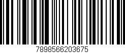 Código de barras (EAN, GTIN, SKU, ISBN): '7898566203675'