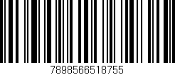 Código de barras (EAN, GTIN, SKU, ISBN): '7898566518755'