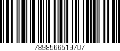 Código de barras (EAN, GTIN, SKU, ISBN): '7898566519707'