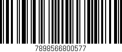 Código de barras (EAN, GTIN, SKU, ISBN): '7898566800577'