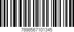 Código de barras (EAN, GTIN, SKU, ISBN): '7898567101345'