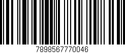 Código de barras (EAN, GTIN, SKU, ISBN): '7898567770046'