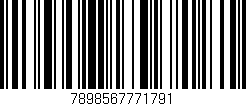 Código de barras (EAN, GTIN, SKU, ISBN): '7898567771791'