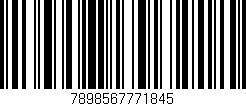 Código de barras (EAN, GTIN, SKU, ISBN): '7898567771845'