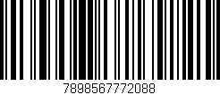 Código de barras (EAN, GTIN, SKU, ISBN): '7898567772088'