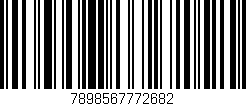 Código de barras (EAN, GTIN, SKU, ISBN): '7898567772682'