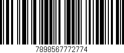 Código de barras (EAN, GTIN, SKU, ISBN): '7898567772774'