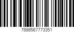 Código de barras (EAN, GTIN, SKU, ISBN): '7898567773351'