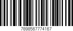 Código de barras (EAN, GTIN, SKU, ISBN): '7898567774167'