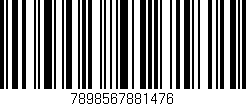 Código de barras (EAN, GTIN, SKU, ISBN): '7898567881476'