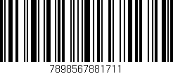 Código de barras (EAN, GTIN, SKU, ISBN): '7898567881711'
