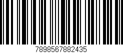 Código de barras (EAN, GTIN, SKU, ISBN): '7898567882435'