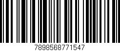 Código de barras (EAN, GTIN, SKU, ISBN): '7898568771547'